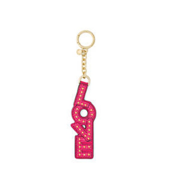 Michael Kors Love Charm Keychain - Picture 1 of 2